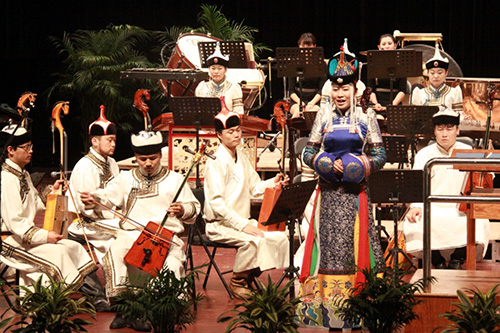 草原天籁蒙古族长调马头琴呼麦世界非遗专场音乐会之七走进南京大学